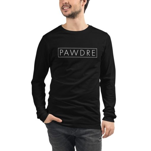 Pawdre Unisex Long Sleeve Tee – Fur Dad Dog Lover Dog Dad Shirt Gift For Dad